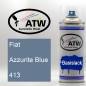 Preview: Fiat, Azzurite Blue, 413: 400ml Sprühdose, von ATW Autoteile West.